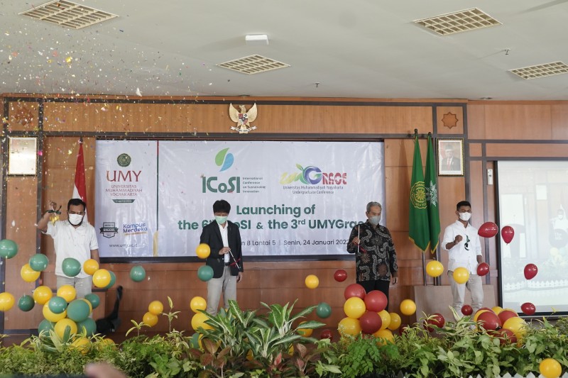 Optimalisasi Isu Inovasi Berkelanjutan, Konferensi Internasional ICoSi dan UMYGrace Kembali Digelar
