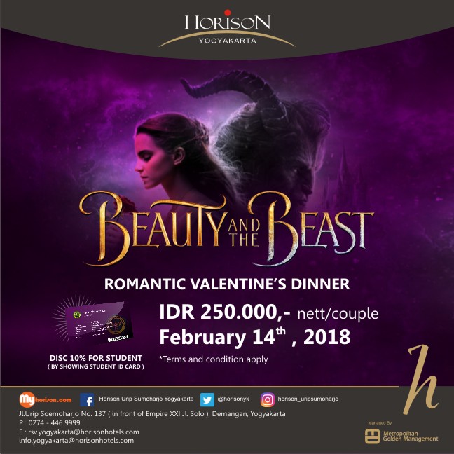 Hotel Horison Yogyakarta Tawarkan Valentine Package 