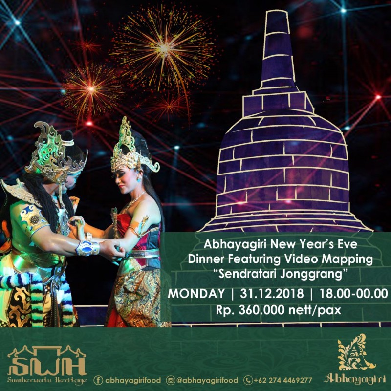 Abhayagiri Usung Unsur Heritage Untuk Perayaan Natal & Tahun Baru 2019