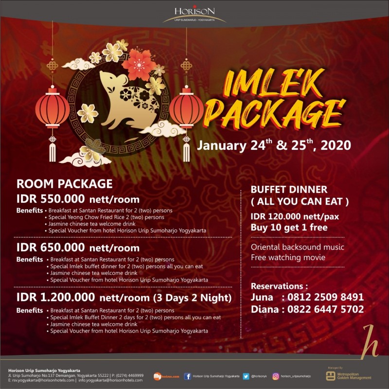 Ramaikan Suasana Imlek Dengan Dimsum Feast Dan Buffet Dinner