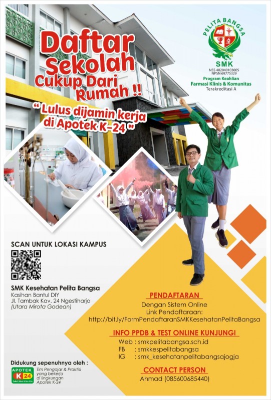 SMK Kesehatan Pelita Bangsa Cegah Covid-19