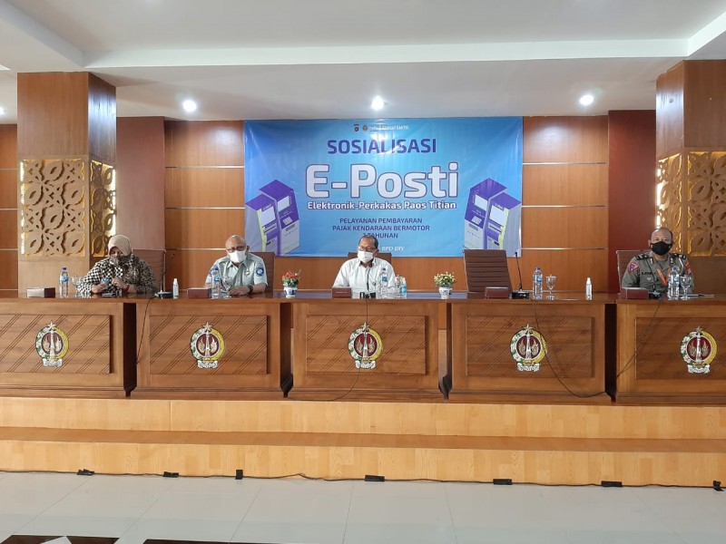 Samsat Bantul Dan Jasa Raharja Sosialisasi 'E-Posti'