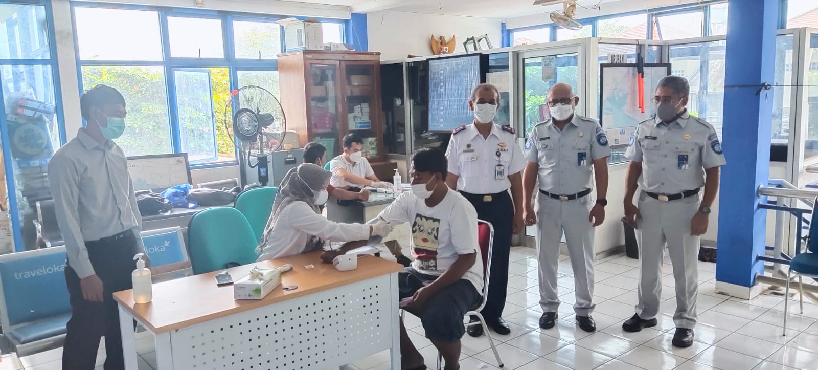 Jasa Raharja Ajak BPTD X Terminal Giwangan Gelar Vaksinasi Kedua di Terminal Giwangan