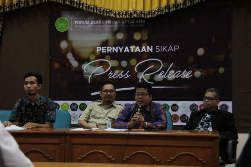 Fordek Hukum PTM se-Indonesia Serukan Dukungan Bagi Pengunduran Diri Ketua MK