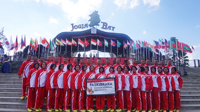Paskibraka DIY ‘Agustusan’ di Jogja Bay