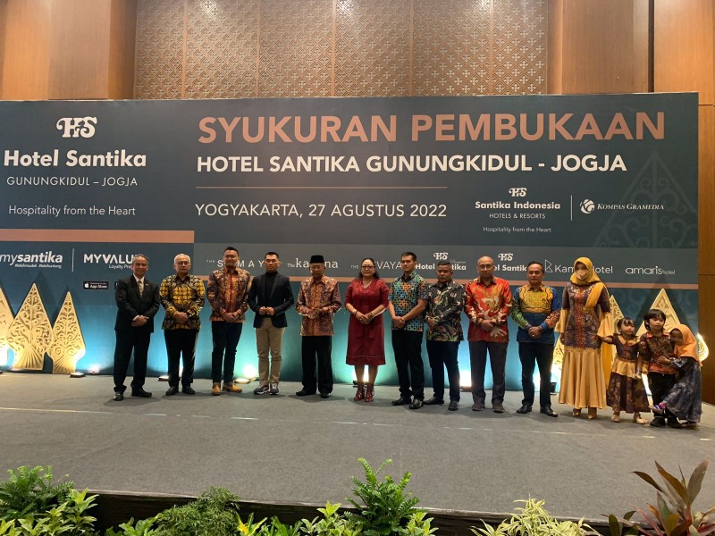 Syukuran Pembukaan Hotel Santika Gunungkidul
